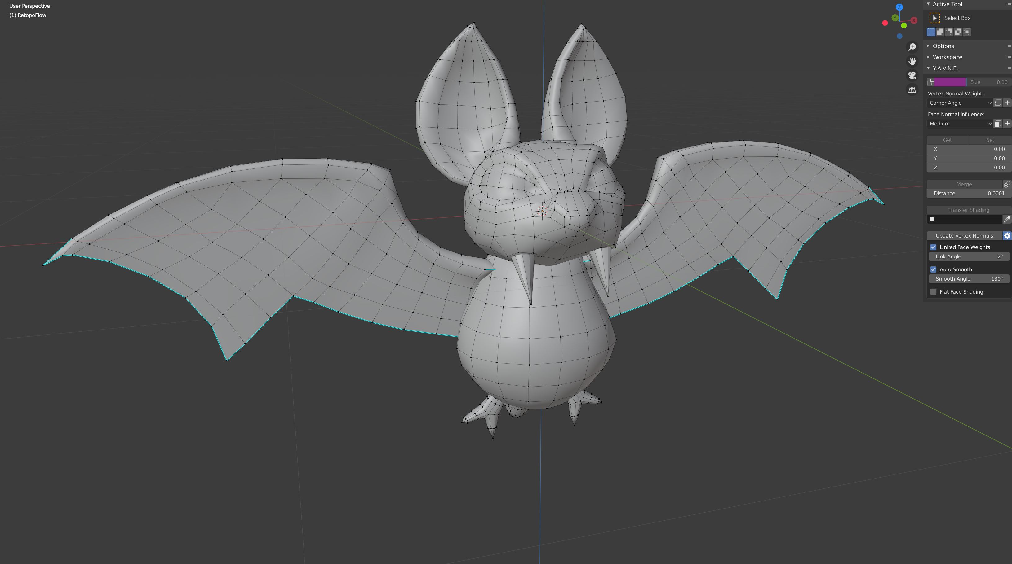 Bat Low Poly